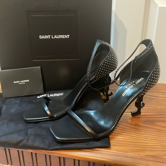 YSL Opyum Studded Heels - Picture 2 of 14